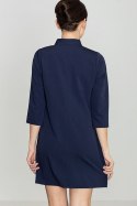 Sukienka Model K369 Navy - Lenitif - L