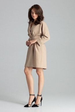 Sukienka Model L058 Beige - Lenitif - S/M