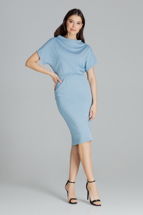 Sukienka Model L087 Blue - Lenitif - s Sukienka Model L087 Blue - Lenitif - s