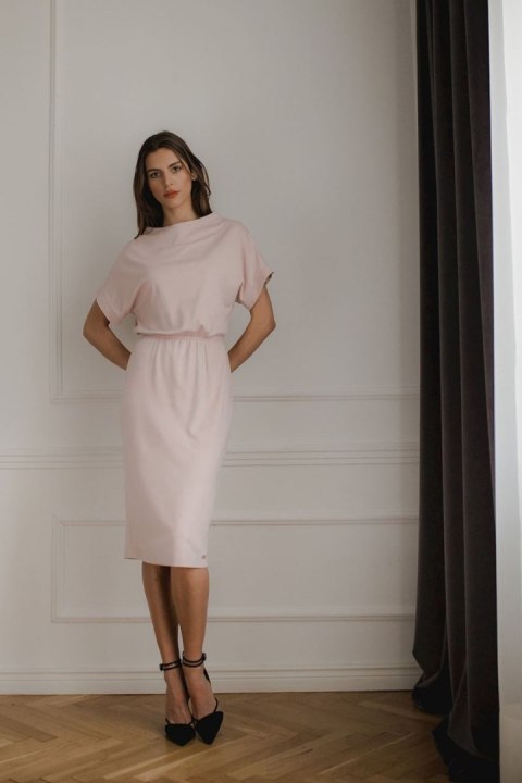 Sukienka Model L087 Pink - Lenitif - XL Sukienka Model L087 Pink - Lenitif - XL