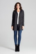 Sweter Kardigan Model L070 Black - Lenitif - L/XL