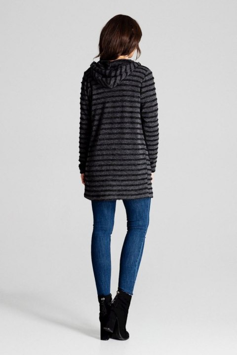 Sweter Kardigan Model L070 Black - Lenitif - L/XL Sweter Kardigan Model L070 Black - Lenitif - L/XL