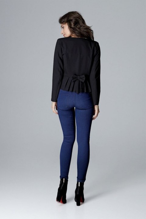 Żakiet Model L008 Black - Lenitif - XL Żakiet Model L008 Black - Lenitif - XL