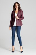 Żakiet Model L073 Bordo - Lenitif - L Żakiet Model L073 Bordo - Lenitif - L