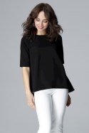 Bluzka Model L002 Black - Lenitif - XL Bluzka Model L002 Black - Lenitif - XL