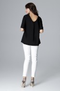 Bluzka Model L002 Black - Lenitif - XL Bluzka Model L002 Black - Lenitif - XL