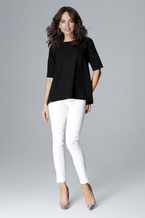 Bluzka Model L002 Black - Lenitif - XL Bluzka Model L002 Black - Lenitif - XL