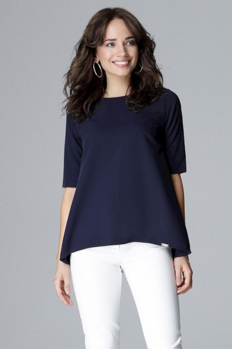 Bluzka Model L002 Navy - Lenitif - M Bluzka Model L002 Navy - Lenitif - M