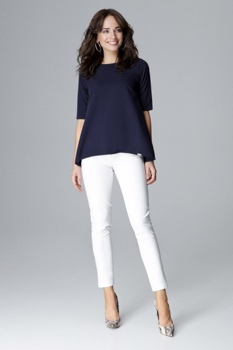 Bluzka Model L002 Navy - Lenitif - M Bluzka Model L002 Navy - Lenitif - M