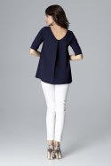 Bluzka Model L002 Navy - Lenitif - M Bluzka Model L002 Navy - Lenitif - M