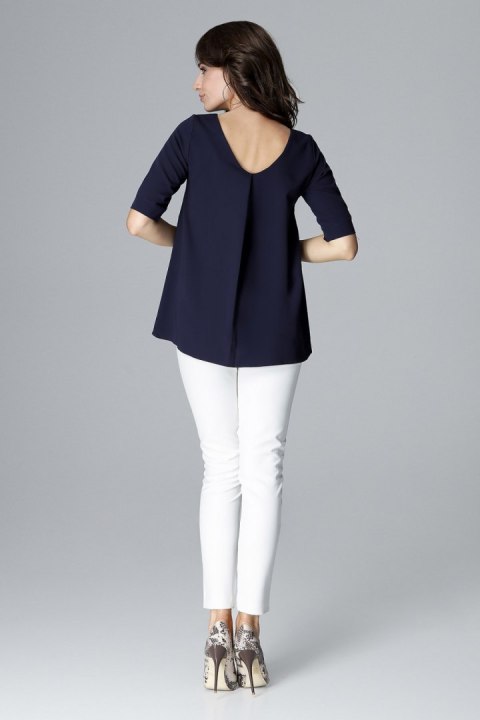 Bluzka Model L002 Navy - Lenitif - M Bluzka Model L002 Navy - Lenitif - M