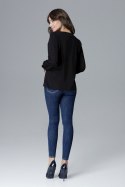 Bluzka Model L023 Black - Lenitif - L Bluzka Model L023 Black - Lenitif - L