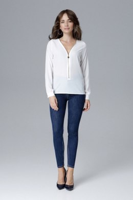 Bluzka Model L023 Ecru - Lenitif - s