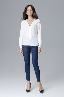 Bluzka Model L023 Ecru - Lenitif - s