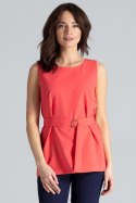 Bluzka Model L041 Coral - Lenitif - M Bluzka Model L041 Coral - Lenitif - M
