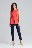 Bluzka Model L041 Coral - Lenitif - M Bluzka Model L041 Coral - Lenitif - M