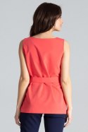 Bluzka Model L041 Coral - Lenitif - S Bluzka Model L041 Coral - Lenitif - S