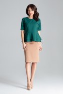 Spódnica Model L029 Brown - Lenitif - L