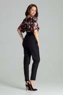 Spodnie Damskie Model L056 Black - Lenitif - L Spodnie Damskie Model L056 Black - Lenitif - L