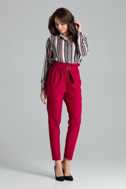 Spodnie Damskie Model L056 Bordo - Lenitif - S