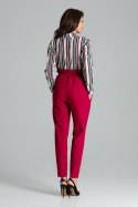 Spodnie Damskie Model L056 Bordo - Lenitif - S Spodnie Damskie Model L056 Bordo - Lenitif - S