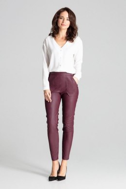 Spodnie Damskie Model L072 Bordo - Lenitif - L