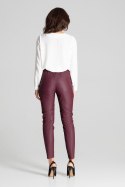 Spodnie Damskie Model L072 Bordo - Lenitif - L Spodnie Damskie Model L072 Bordo - Lenitif - L