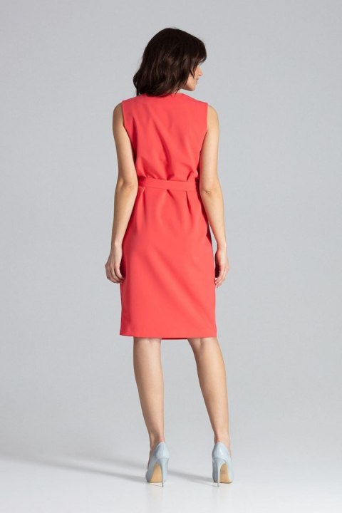 Sukienka Model L037 Coral - Lenitif - S Sukienka Model L037 Coral - Lenitif - S