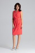 Sukienka Model L037 Coral - Lenitif - S Sukienka Model L037 Coral - Lenitif - S