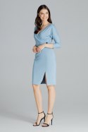 Sukienka Model L086 Blue - Lenitif - L Sukienka Model L086 Blue - Lenitif - L