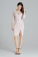 Sukienka Model L086 Pink - Lenitif - XL Sukienka Model L086 Pink - Lenitif - XL