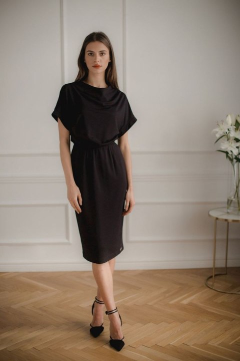 Sukienka Model L087 Black - Lenitif - XL Sukienka Model L087 Black - Lenitif - XL