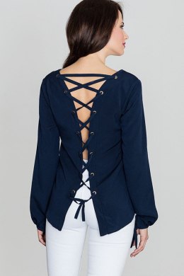 Bluzka Model K385 Navy - Lenitif - XL