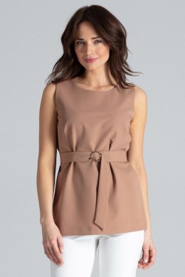 Bluzka Model L041 Brown - Lenitif - XL