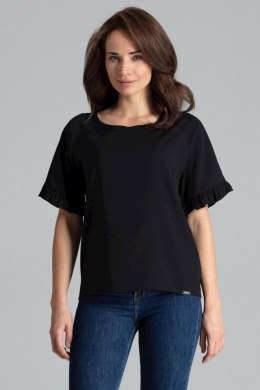 Bluzka Model L052 Black - Lenitif - M