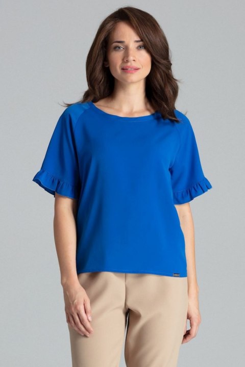 Bluzka Model L052 Szafir - Lenitif - XL Bluzka Model L052 Szafir - Lenitif - XL