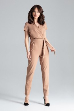 Kombinezon Damski Model L027 Brown - Lenitif - XL