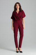 Kombinezon Damski Model L062 Bordo - Lenitif - s Kombinezon Damski Model L062 Bordo - Lenitif - s