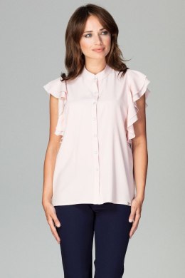 Koszula Model K482 Pink - Lenitif - s