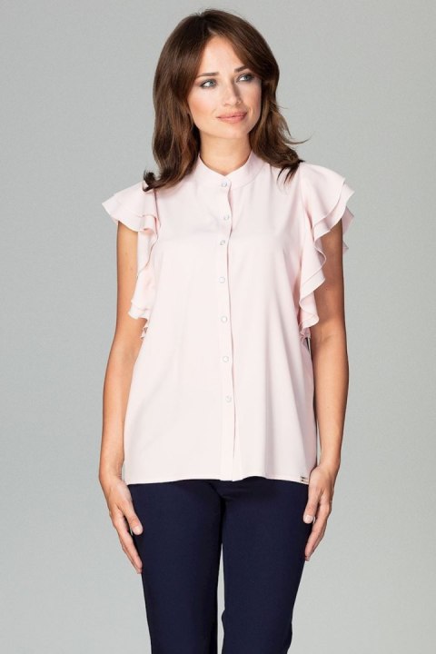 Koszula Model K482 Pink - Lenitif - s Koszula Model K482 Pink - Lenitif - s