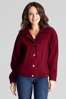 Kurtka Damska Model L075 Bordo - Lenitif - S/M