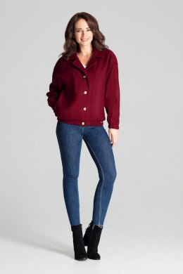 Kurtka Damska Model L075 Bordo - Lenitif - S/M