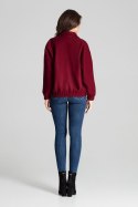 Kurtka Damska Model L075 Bordo - Lenitif - S/M Kurtka Damska Model L075 Bordo - Lenitif - S/M