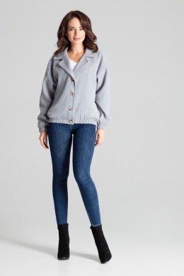 Kurtka Damska Model L075 Grey - Lenitif - L/XL