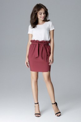 Spódnica Model L019 Bordo - Lenitif - M
