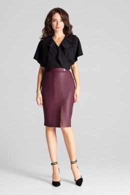 Spódnica Model L071 Bordo - Lenitif - XL