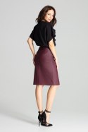 Spódnica Model L071 Bordo - Lenitif - XL
