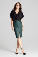 Spódnica Model L071 Green - Lenitif - s Spódnica Model L071 Green - Lenitif - s