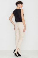 Spodnie Damskie Model K393 Beige - Lenitif - L Spodnie Damskie Model K393 Beige - Lenitif - L