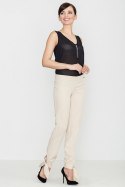 Spodnie Damskie Model K393 Beige - Lenitif - s Spodnie Damskie Model K393 Beige - Lenitif - s